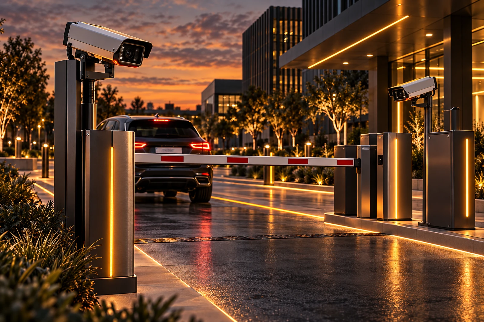 Smart vehicle access checkpoint