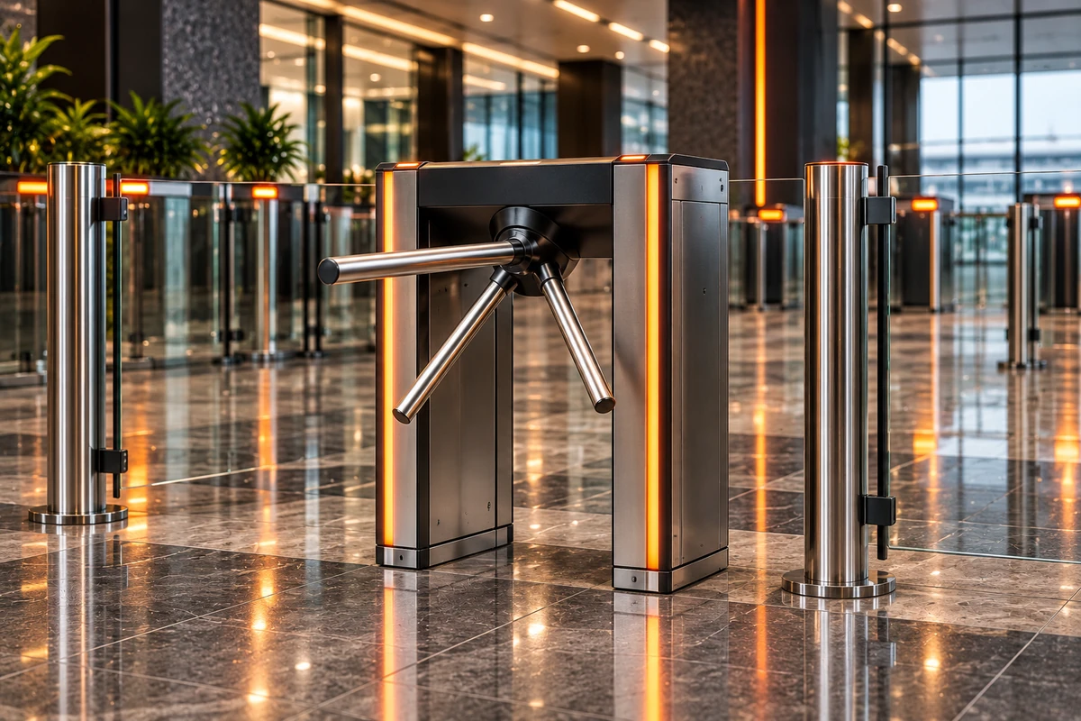Compact Tripod Turnstile