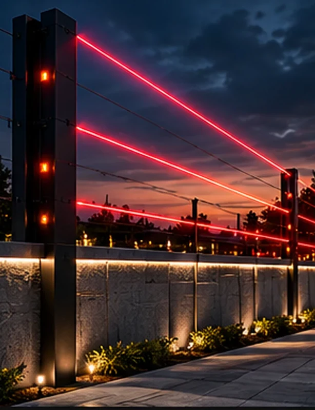 Laser Fence perimeter protection