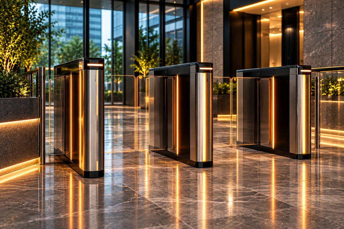 Premium Optical Flap Barrier